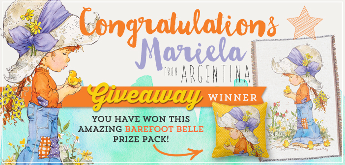 “Barefoot Belle” Giveaway Winner Announcement